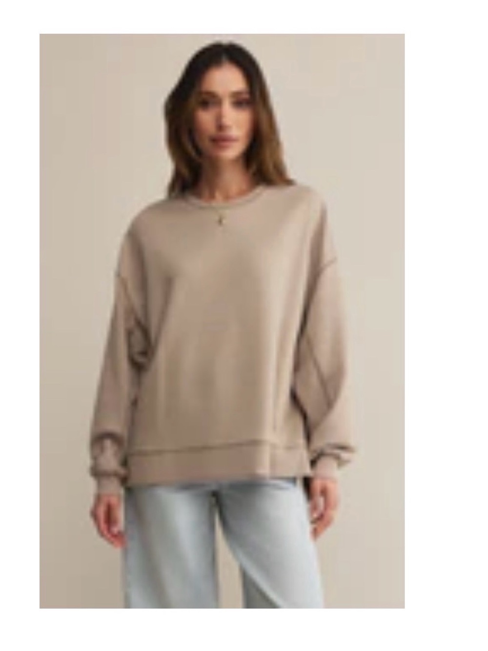 Modern Weekender Sweatshirt retreat medium ( oversized) 